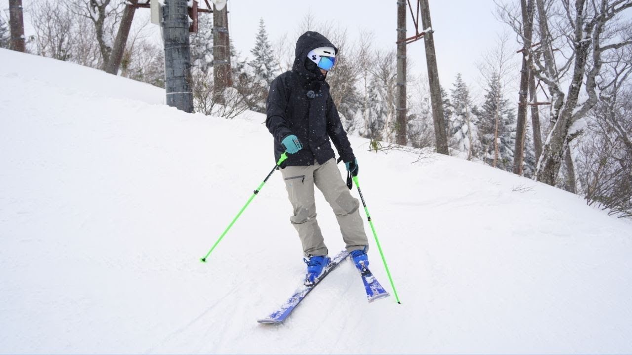 【クリエイティブな方へ】ゆったりしているのにカッコよく見える滑りのコツ［スキー］
