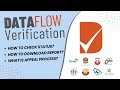 How to download Dataflow report for DHA, MOH, DOH or HAAD,  DHCC, OMSB, SCHFS, DHP MOPH