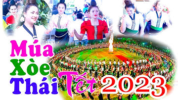 MÚA XÒE CỰC VUI TẠI ĐÁM CƯỚI NGƯỜI THÁI TÂY BẮC 2023 | MÚA XÒE TẾT 2023