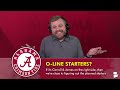 THIS CHANGES EVERYTHING For The Alabama Football Offensive Line - Michael Carroll Position Change