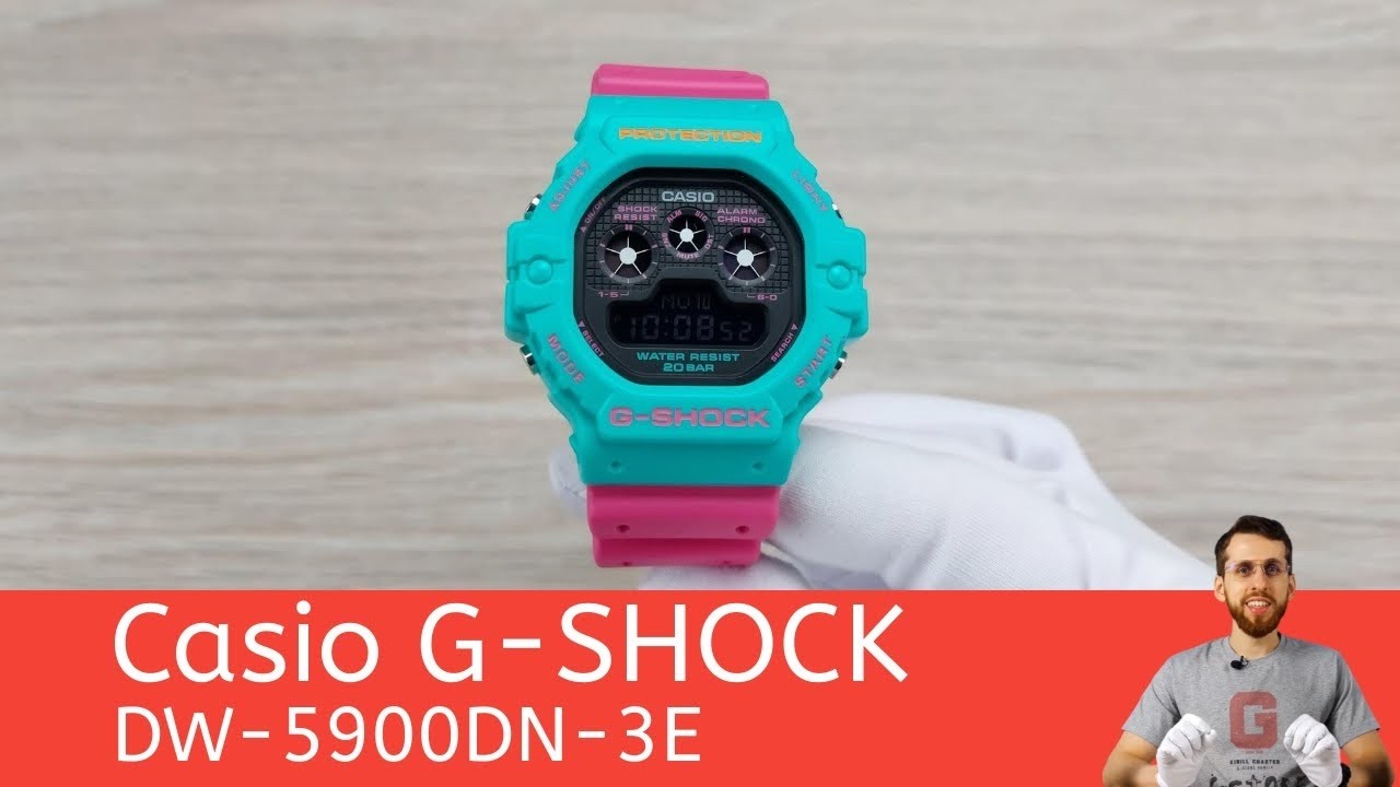 This 90s G-SHOCK Still Hits Hard / Casio DW-5900DN-3E Review - YouTube