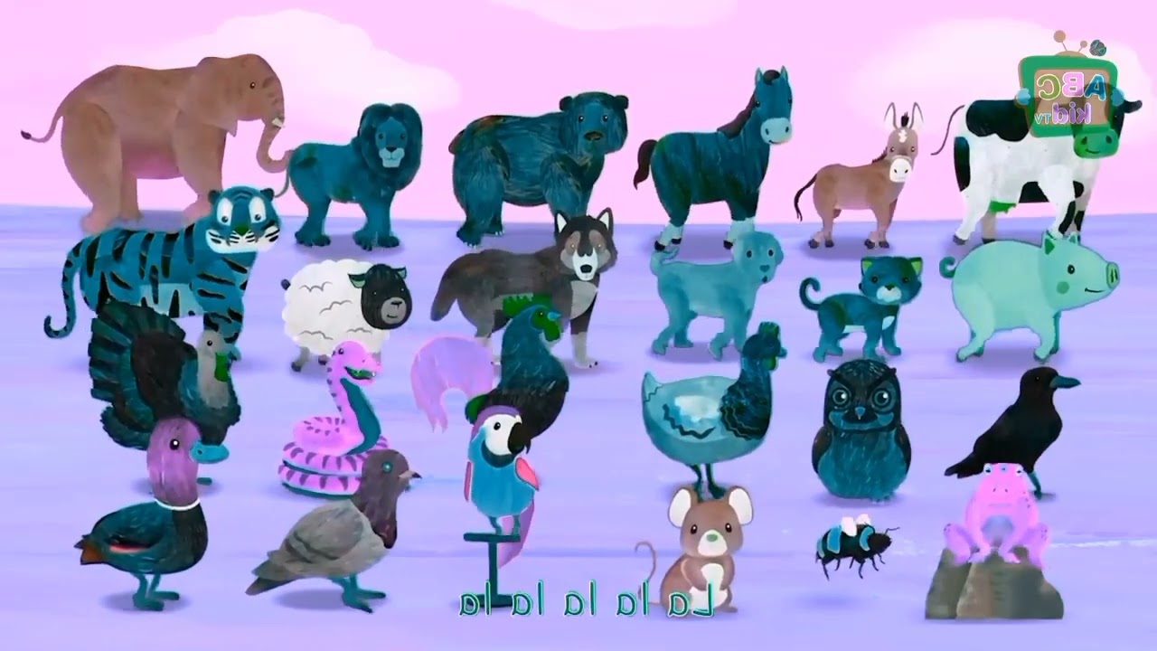 Animal Sounds Song| Sponsored By Preview 2 Effects 