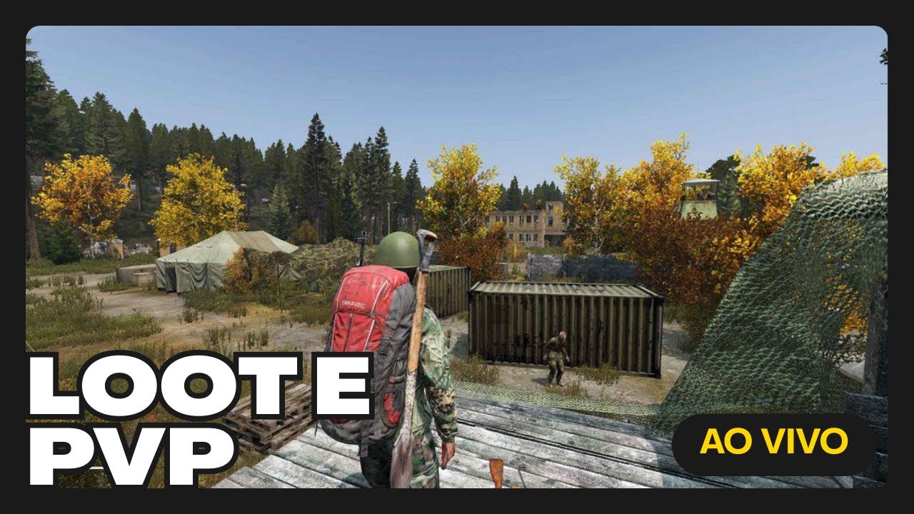 Dayz Hardcore AO VIVO - Sobrevivência, PVP e Loot Insano! |Jhowzaao