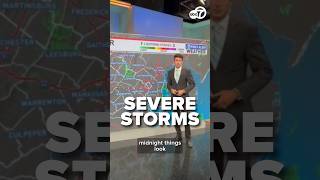 WEATHER ALERT Severe storms threaten the DMV today