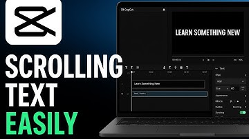How To Add Scrolling Text In CapCut 2025 | Add Crawling Moving Text Effect In CapCut (Full Guide)