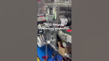 #RFID #hangtag #converting machine #RFID label #chinese chip # label factory #label