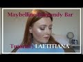 MAYBELLINE BURGUNDY BAR TUTORIAL | DRUGSTORE | LAETITIANA