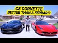 2020 C8 Corvette vs. Ferrari 458: How Does it Stack Up? (FULL REVIEW)