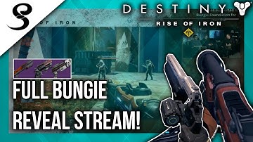 Destiny - FULL BUNGIE REVEAL STREAM! Sandbox Update! (Patch 2.5.0.2 Hotfix)