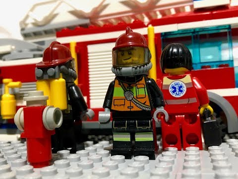 Lego Office Fire