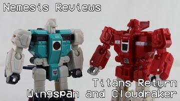 Nemesis Reviews Transformers Titans Return Wingspan and Cloudraker