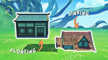 Easy trick to float and sink furnishings in Serenitea Pot