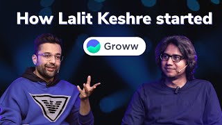 Groww's founder & CEO Lalit Keshre on Sandeep Maheshwari show | How Lalit Keshre started Groww?