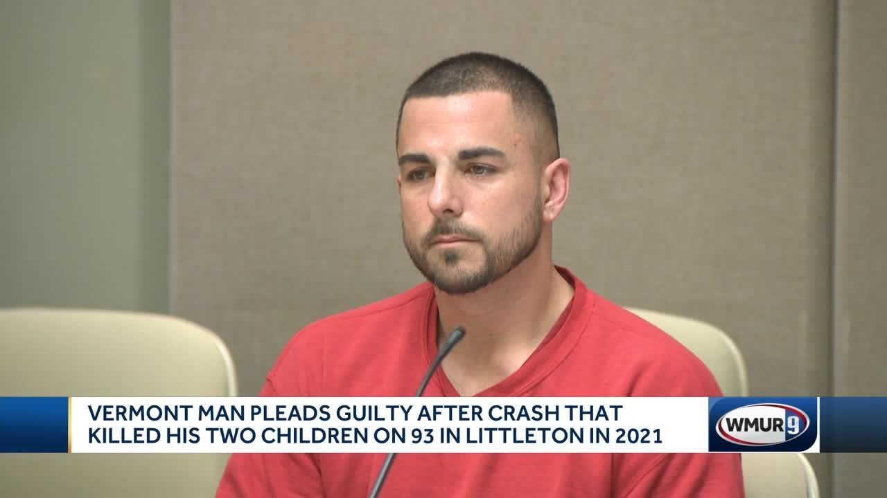 Vermont man pleads guilty after crash that killed 2 daughters - YouTube