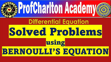 Linear and bernoulli equation of Differential Equation 2022 11 22 18 27 19