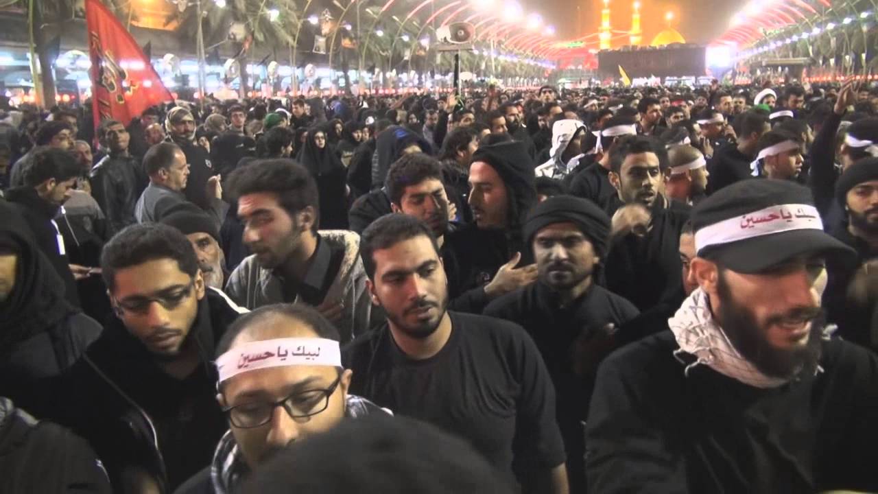 مشاركة الرادود سيد شرف الستراوي بموكب عزاء اهالي البحرين في كربلاء المقدسة | ليلة 21 صفر 1437هـ