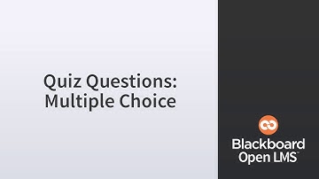 Quiz Questions: Multiple Choice