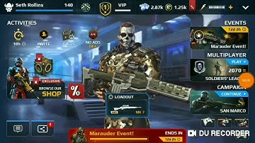 How to find friends in modern combat 5: Seth Rollins mc5.