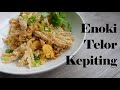 Eng sub resep mami enoki telor kepiting