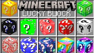 Minecraft NEW LUCKY BLOCK MOD / Can I Escape All Lucky Block MOD