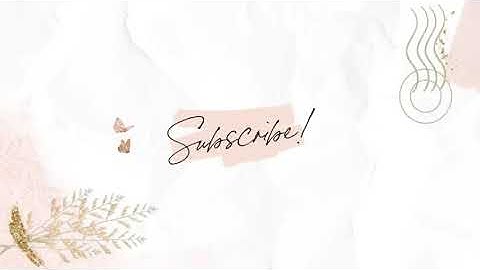 intro youtube | subscribe button | kawaii art