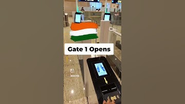 Breezed through FastTrack immigration at Mumbai Airport—30 seconds of pure magic! #FTITTP.
