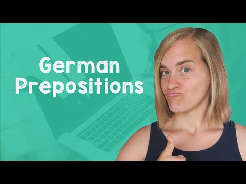 Learn German Prepositions A2/B1
