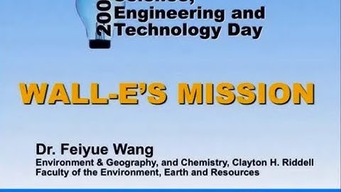 SET Day 2009: Feiyue Wang