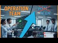 What happen when operation team override the WFM team