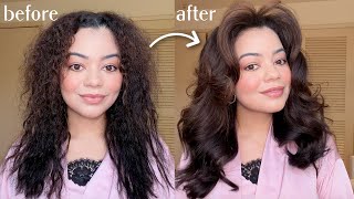Victoria's Secret Fashion Show Inspired Voluminous Blowout 💕🪽