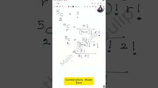 Celebrity How to Solve 5C2 in Seconds! #mathshorts s Wealth