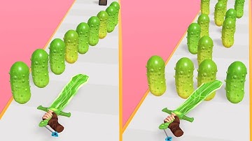 Sword Melter! Satisfying and Relaxing ASMR Slicing Gameplay Video