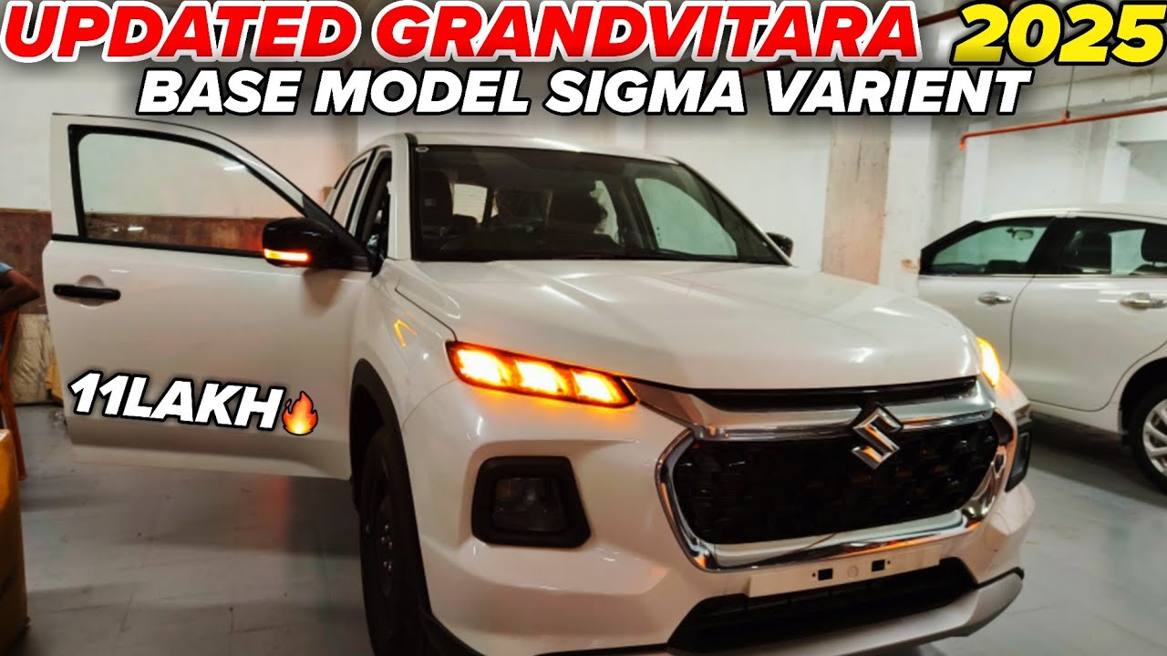 ||MARUTI SUZUKI UPDATED GRANDVITARA 2025 Base Model Sigma Varient Full Detailed Review||