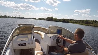 Почувствуй свободу... Катаем на катере Grizzly 580 Почувствуй свободу... Катаем на катере Grizzly 580