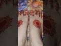 Instant Mehndi Review 😍 | Foot Mehndi Design Result 🔥 #mehndi #footmehandi #henna #mehndireview