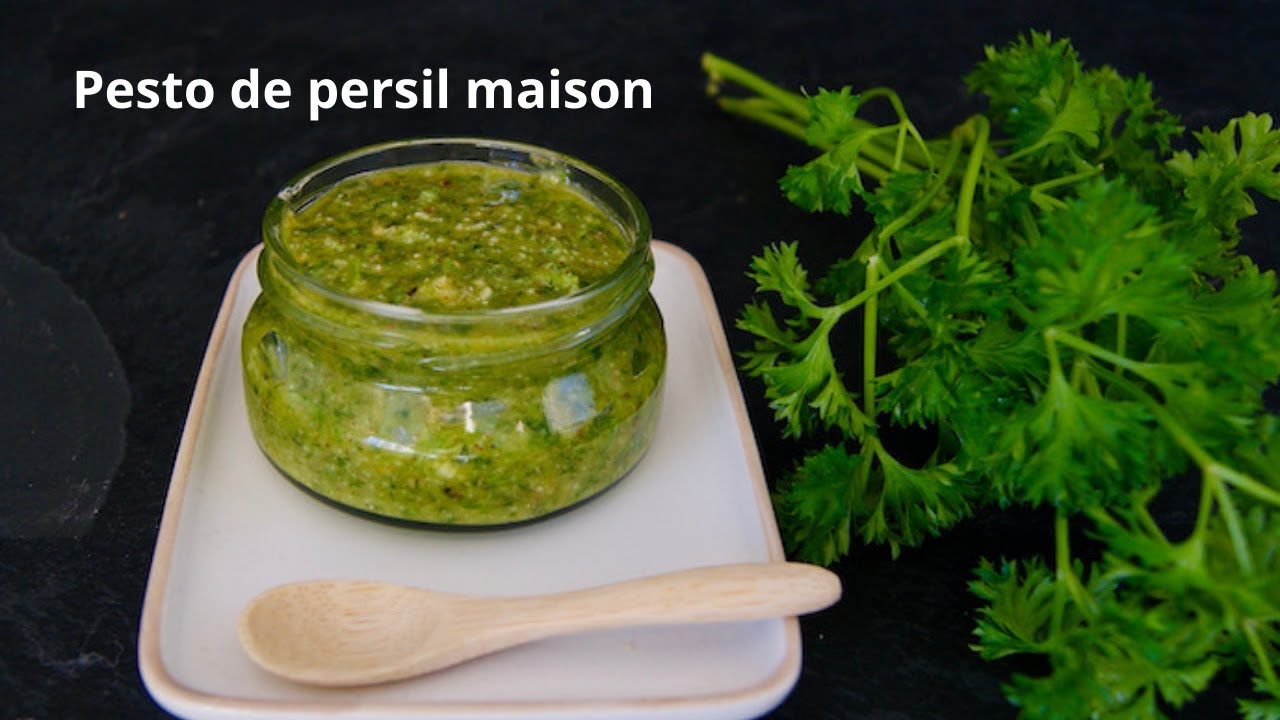 Pesto de persil maison par Menu to Shop