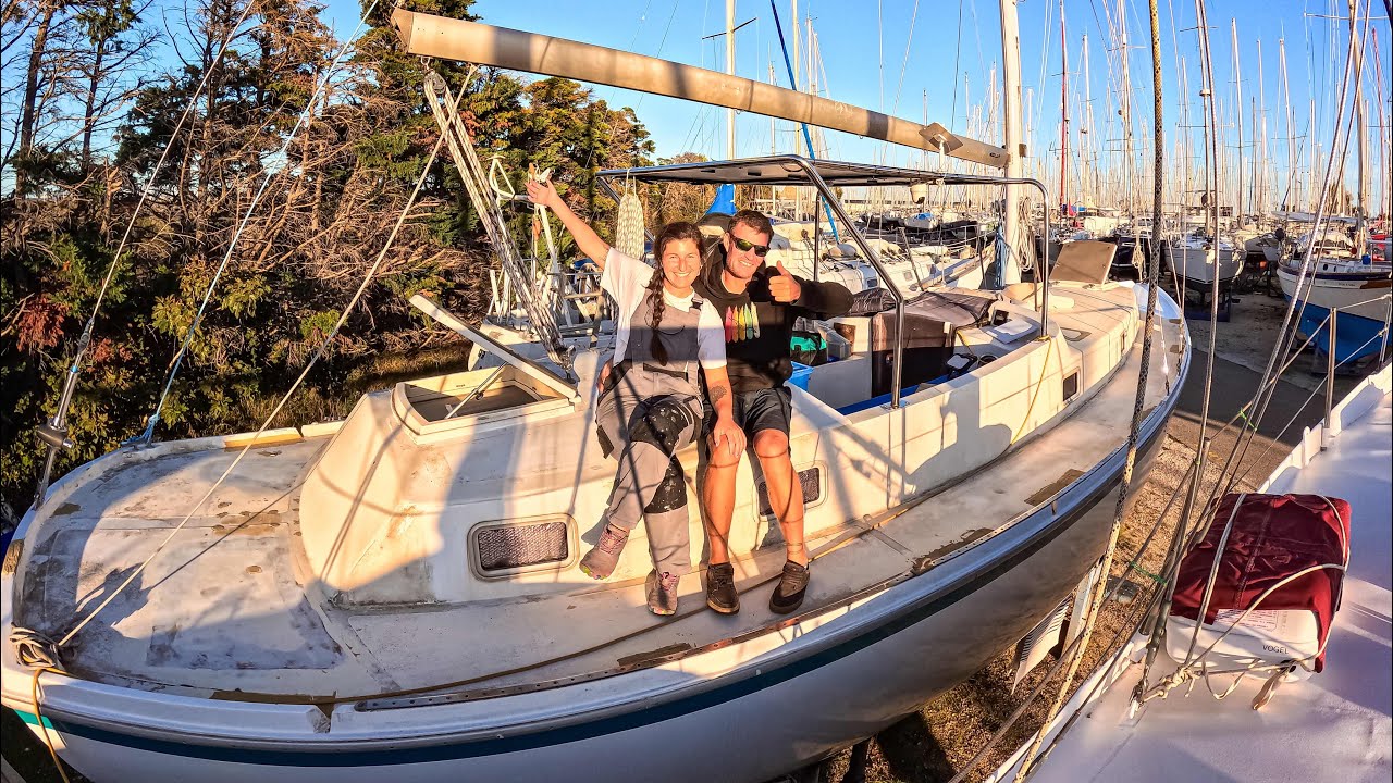 ⁣The End of Our Sailboat Refit Is Finally in Sight… Sailing Seabird