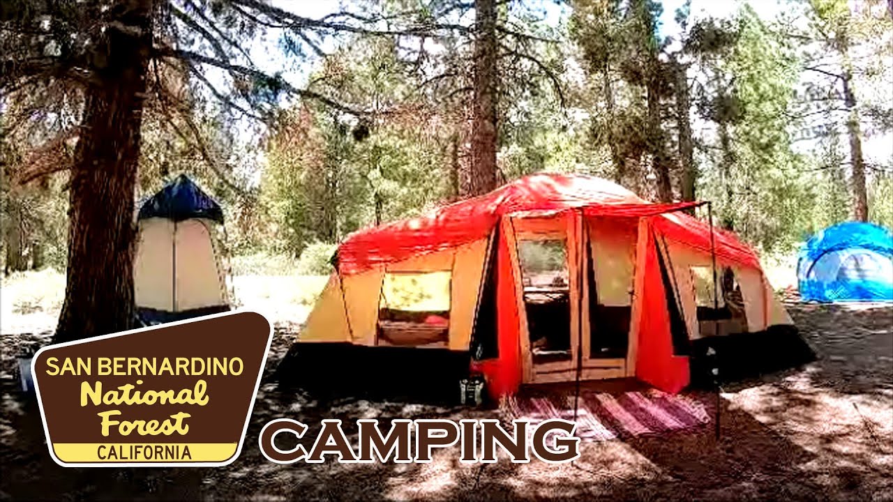 Big Bear camping July 2018 YouTube