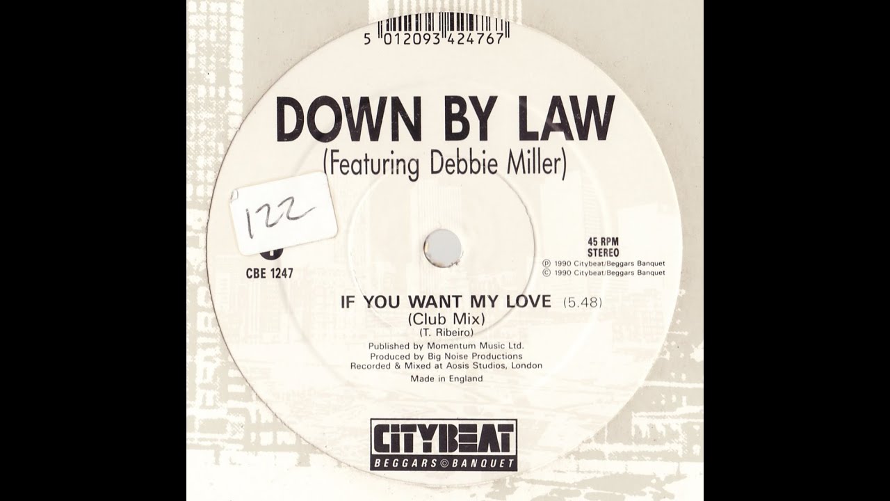 Down By Law feat Debbie Miller - If You Want My Love [1990]