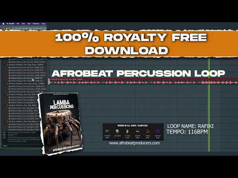Afrobeat Percussion Loops 100% Royalty Free Download Loop RAFIKI
