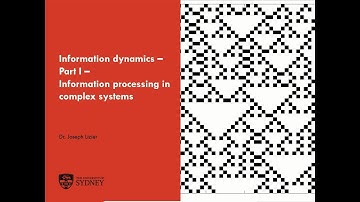 Information processing in complex systems - Part 1 - Information processing