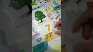 Flash Card Wipe and Clean Arling Edutoys Seri Menulis Angka