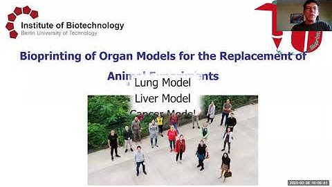 3Rs Training Webinar: Bioprinting of Organ Models for the Replacement of Animal Experiments