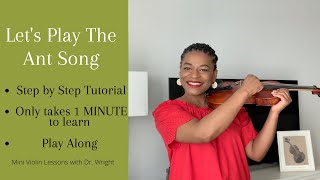 The Ant Song w Accompianment