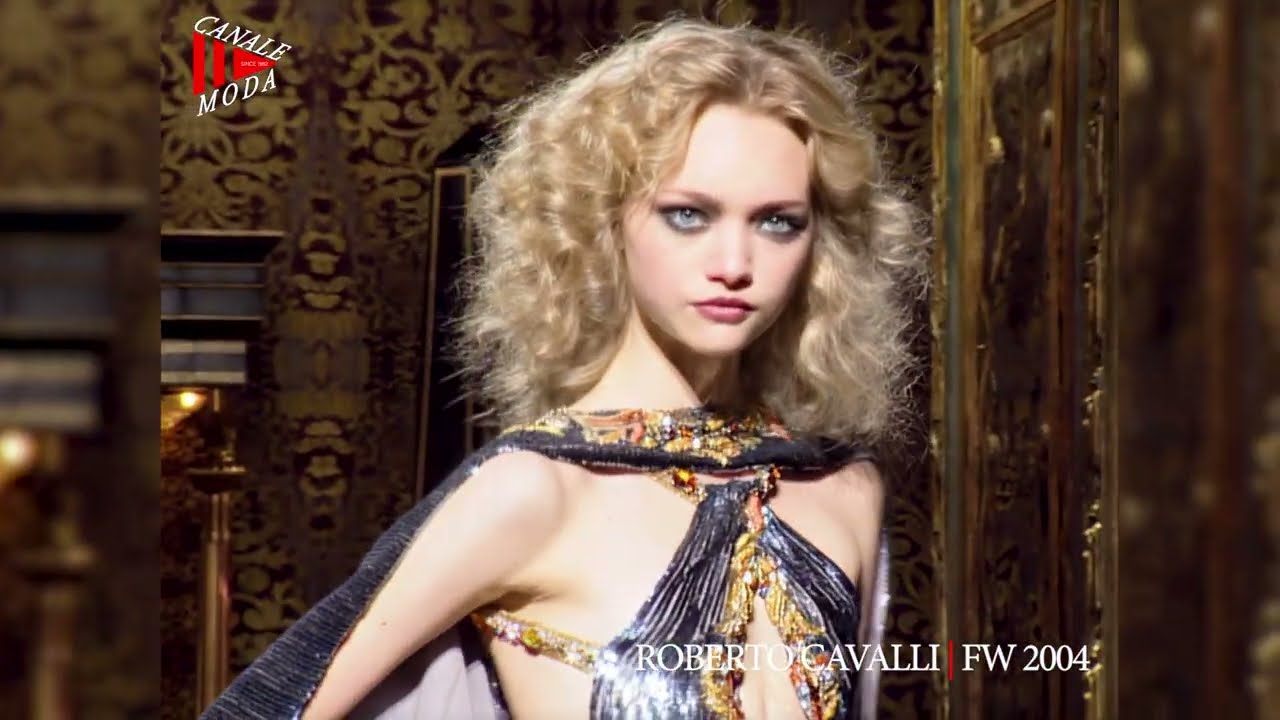 ROBERTO CAVALLI Fall Winter 2004 Milan 4K - Canale Moda