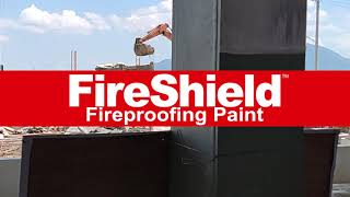 FIRESHIELD FIREPROOOFING PAINT INTUMESCENT