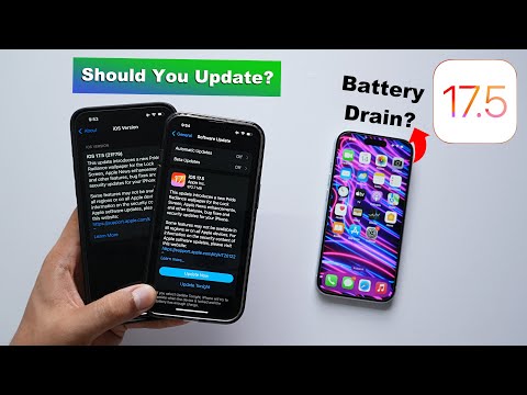 iOS 17.5 Released 🔥 - Whats New? Features, Battery Life (HINDI)