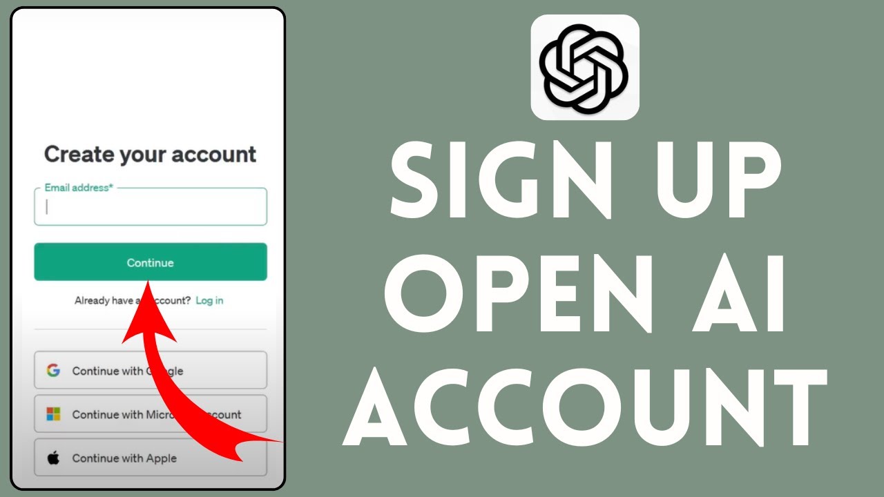How to Sign Up to Open AI Account (2024) | Register Open AI Account ...