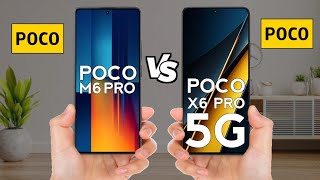 POCO M6 Pro vs POCO X6 Pro 5G