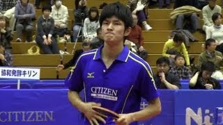 Table Tennis 田勢邦史 × 並木佑介  JTTLファイナル4卓球2011-1210